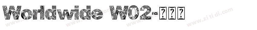 Worldwide W02字体转换